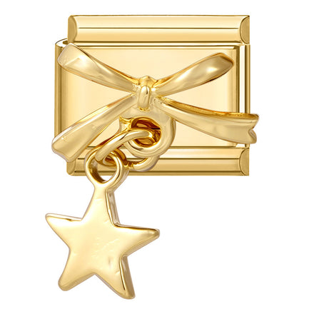 Charm Ballerine pour bracelet italien – acier inoxydable