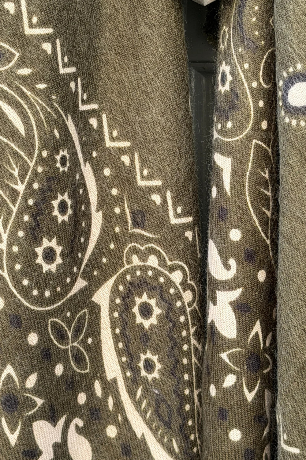 Écharpe Douceur d'Automne Kaki 🍂